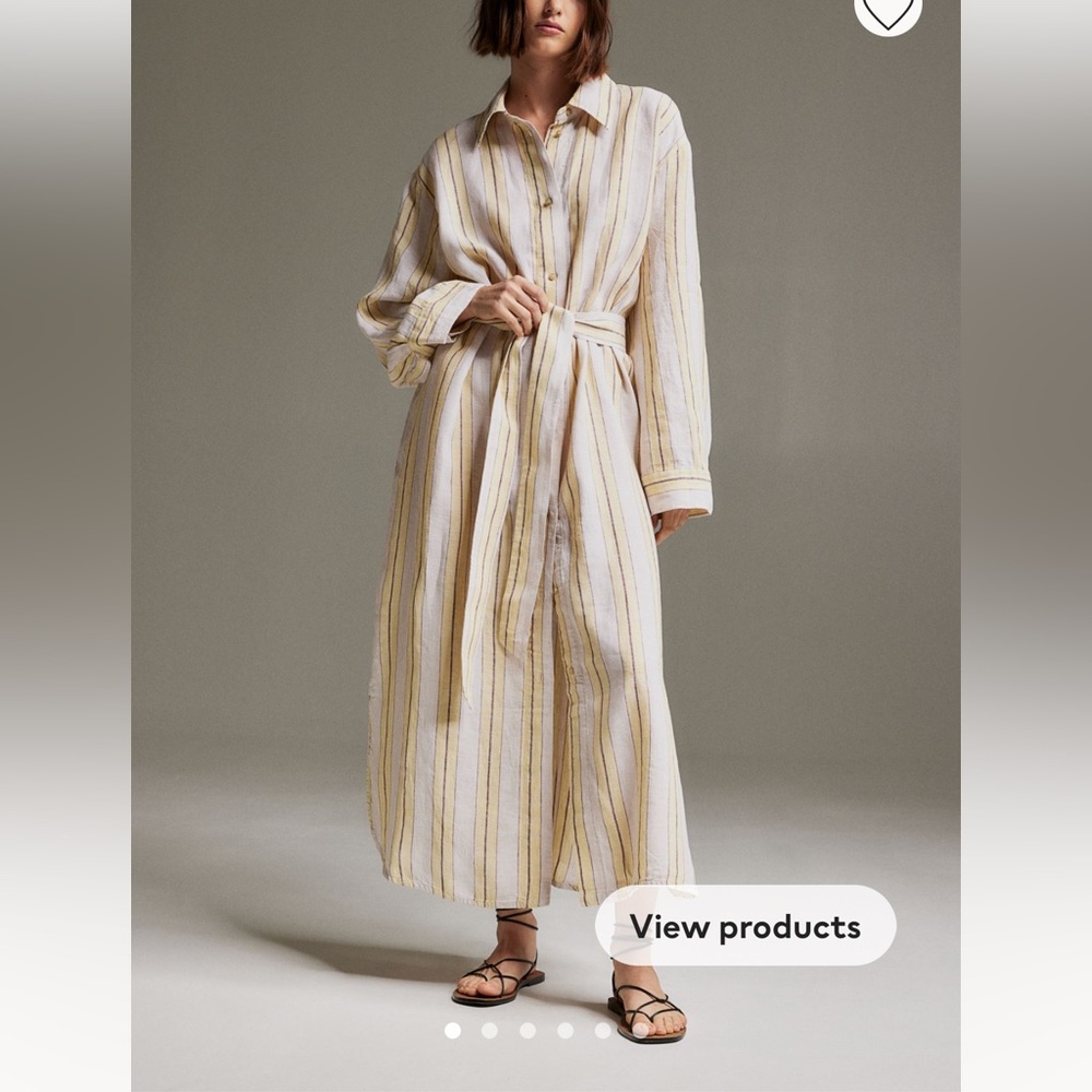 nwt linen dress